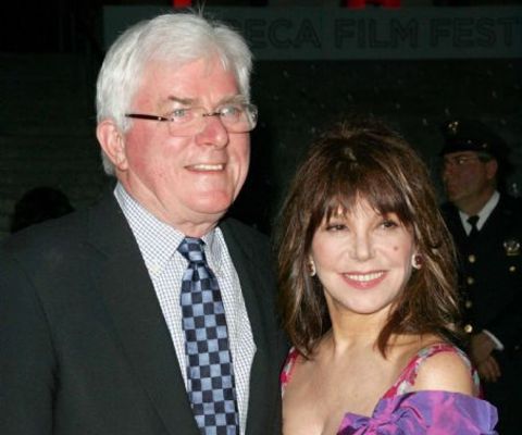 Marge Cooney and Phil Donahue