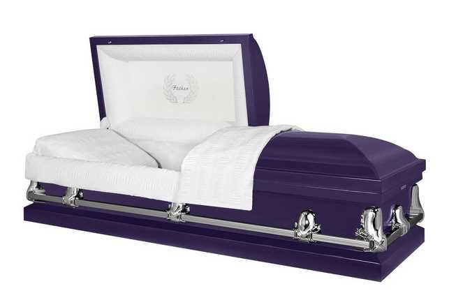Give Your Loved One a Royal Sendoff with a Purple Casket